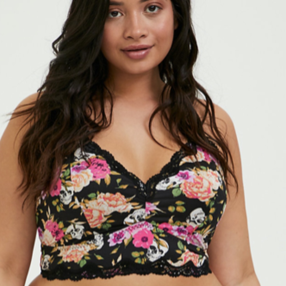 TORRID SKULL RACERBACK BRALETTE - Picture 2 of 6